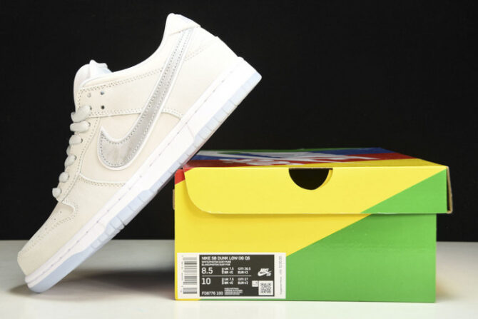 Nike SB Dunk Low White Lobster (Friends and Family) FD8776-100 - Image 5