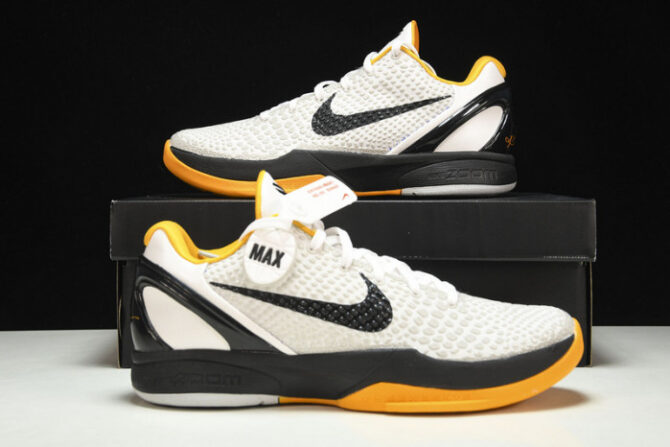 Kobe 6 Protro Playoff Pack White Del Sol CW2190-100 - Image 4