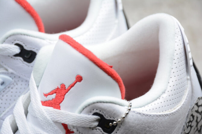 Air Jordan 3 Retro Free Throw Line White Cement 923096-101 - Image 9