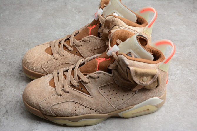 Travis Scott x Air Jordan 6 “British Khaki” DH0690-200 - Image 7