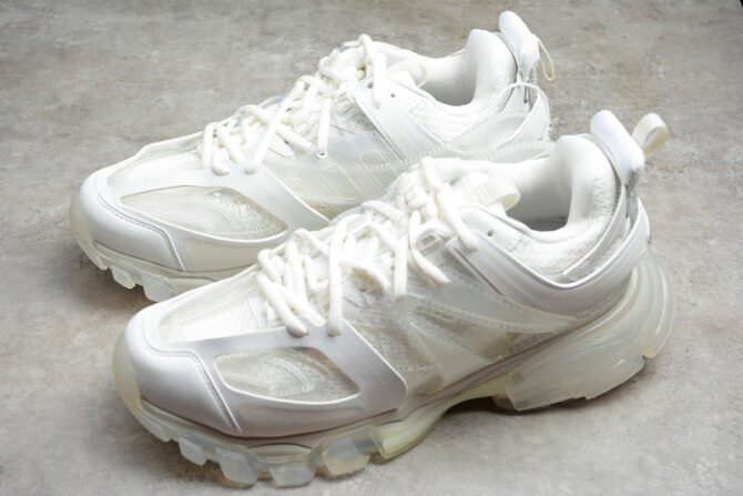 BALENCIAGA Track Trainer White 542436 W1GB1 7301 - Image 9