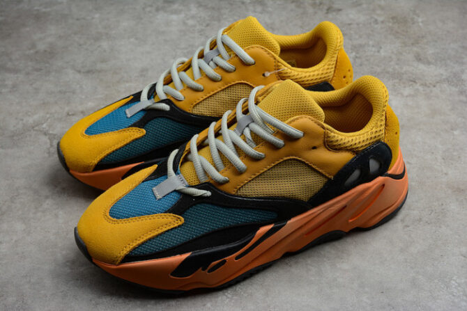 Adidas yeezy boost 700 New colorway SUN Yellow wave runner GZ6984 - Image 9