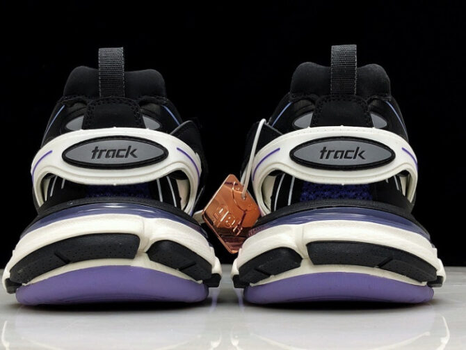 BLCG Sneaker Tess.s.Gomma white-black-purple 542023 W1GB1 8322 - Image 3