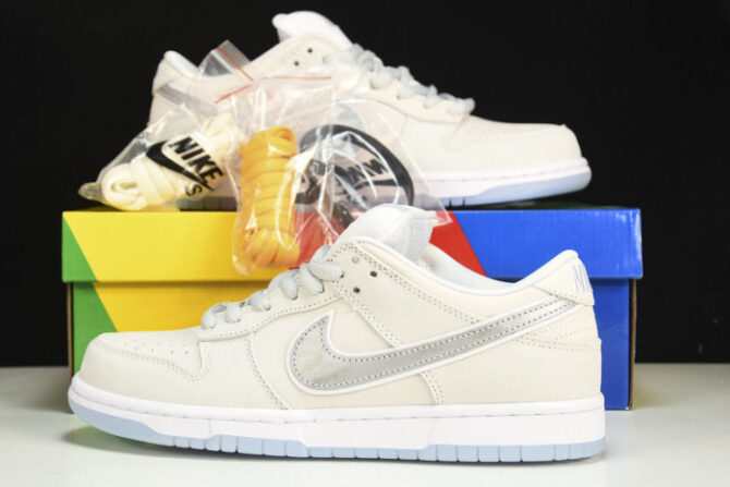 Nike SB Dunk Low White Lobster (Friends and Family) FD8776-100 - Image 7