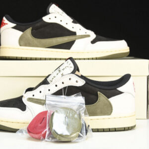 Jordan 1 Retro Low OG SP Travis Scott Olive