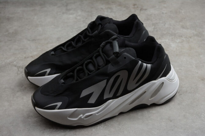 Adidas Yeezy Boost 700 MNVN Black And White FV4445 - Image 7