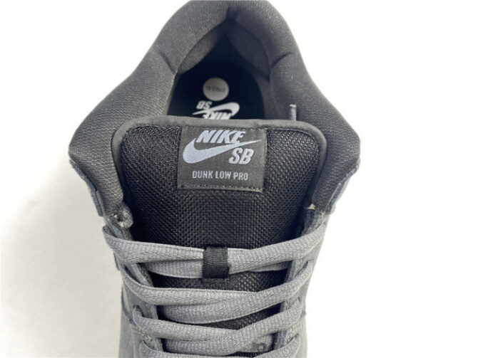 Nike SB Dunk Low Dark Grey Black Gum AR0778-001 - Image 3