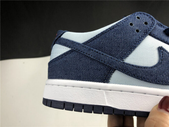 Nike SB Dunk Low Binary Blue 854866-444 - Image 8