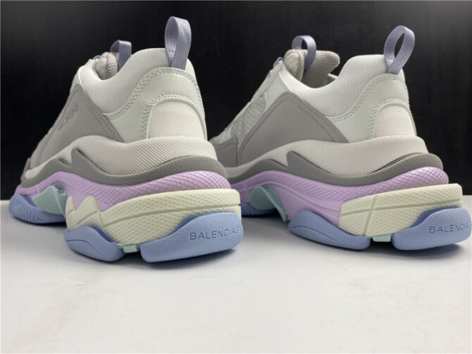 BALENCIAGA Sneaker Triple.s.Gomma Gray Purple And Pink 536737 W2FW1 1977 - Image 4