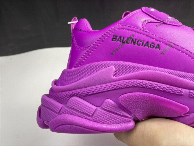 BALENCIAGA Sneaker Triple.s.Gomma Purple Red 524039 W2FA1 9016 - Image 6