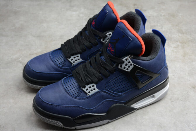 Air Jordan 4 WNTR Loyal Blue Habanero Red Black CQ9597-401 - Image 11