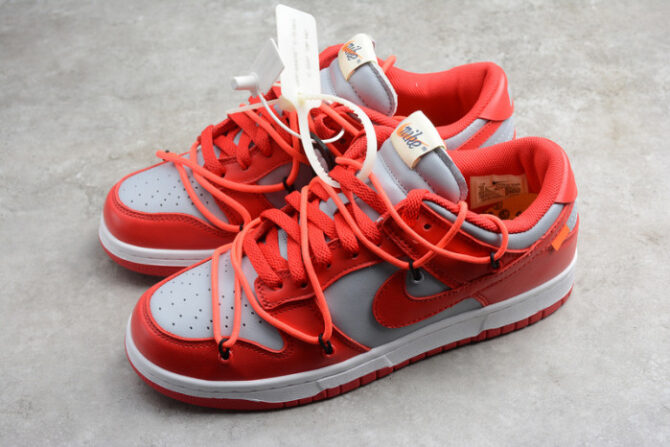 Nike Dunk Low O-W University Red CT0856-600 - Image 6