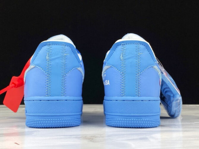 Nike Air Force 1 Low Off-White MCA University Blue CI1173-400 - Image 4