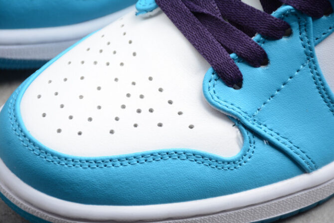 Jordan 1 Mid Hornets 554724-415 - Image 5