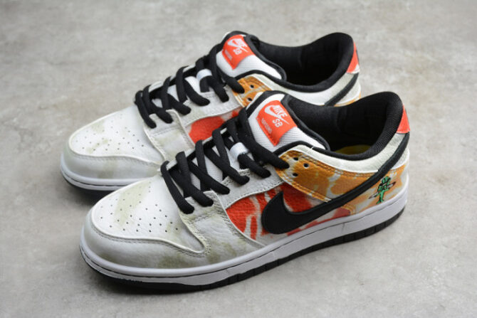 Nike SB Dunk Low Raygun Tie-Dye White BQ6832-101 - Image 2