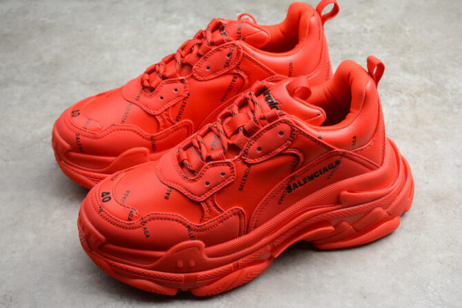 BLCG Sneaker Triple.s.Gomma Red 524039 W2FA1 7632 - Image 9