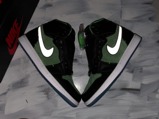 Air Jordan 1 High Zoom“ Rage Green” CK6637-002 - Image 3