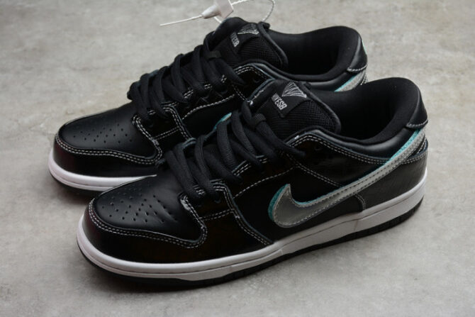 Nike SB Dunk Low Diamond Supply Co Black Diamond BV1310-001 - Image 8