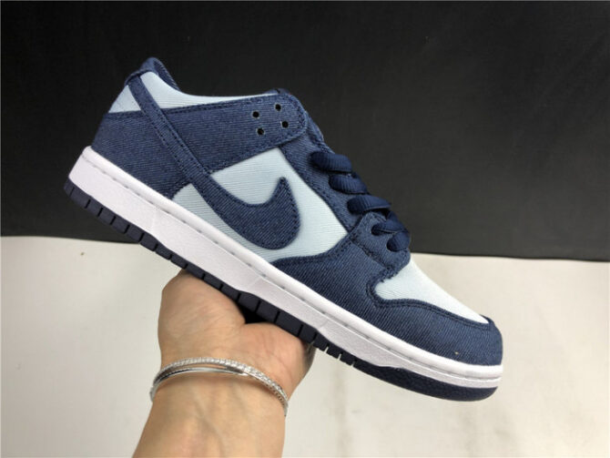 Nike SB Dunk Low Binary Blue 854866-444 - Image 7