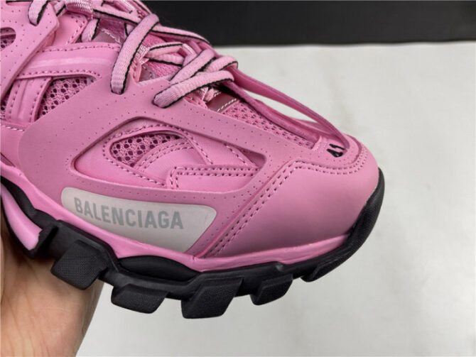 BALENCIAGA Track Trainer Pink Black 542023W1GB85542 - Image 7