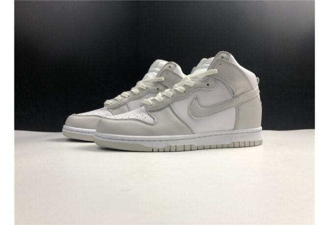 Nike Dunk High Retro White Vast Grey (2021) DD1399-100 - Image 12