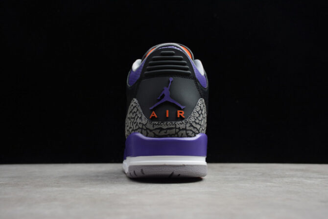 Air Jordan 3 Retro Black Court Purple CT8532-050 - Image 7