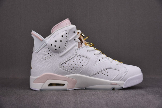 Air Jordan 6 Retro Gold Hoops DH9696-100 - Image 6