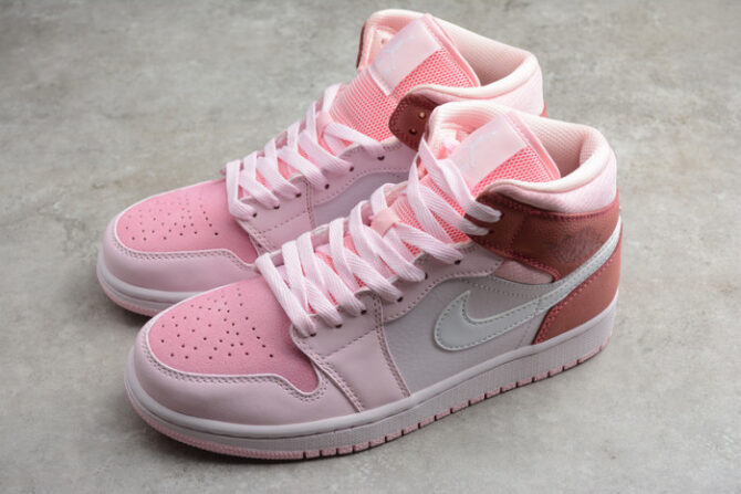 Air Jordan 1 Mid Digital Pink (W) CW5379-600 - Image 6