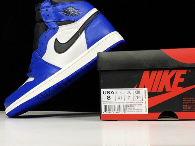 Air Jordan 1 Retro High OG 'Game Royal' 555088 403 - Image 8