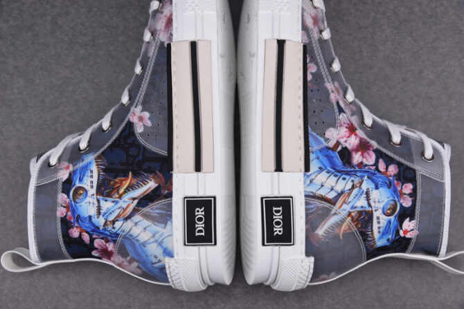 DIOR B23 Oblique Sneaker - Image 2