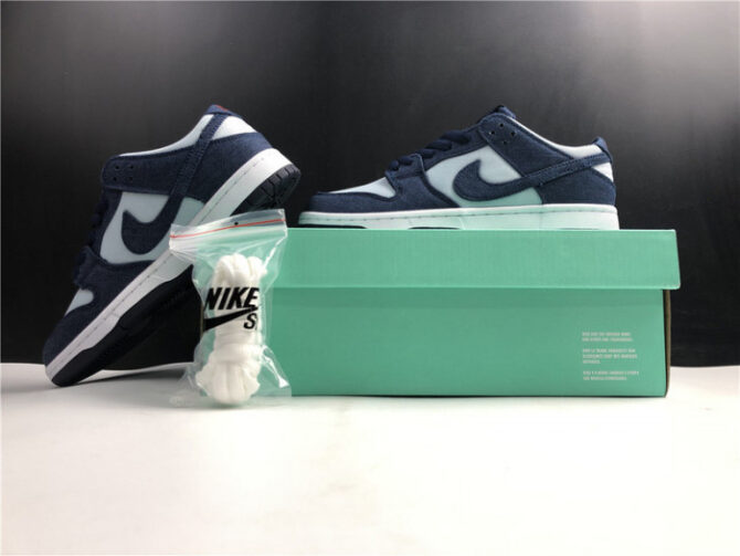 Nike SB Dunk Low Binary Blue 854866-444 - Image 4