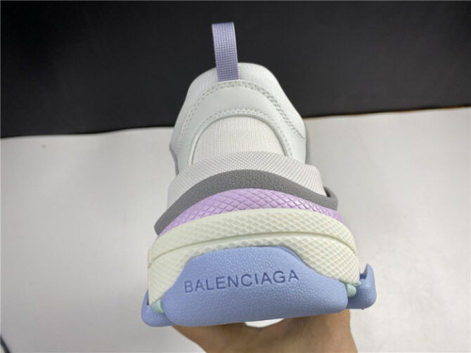 BALENCIAGA Sneaker Triple.s.Gomma Gray Purple And Pink 536737 W2FW1 1977 - Image 6