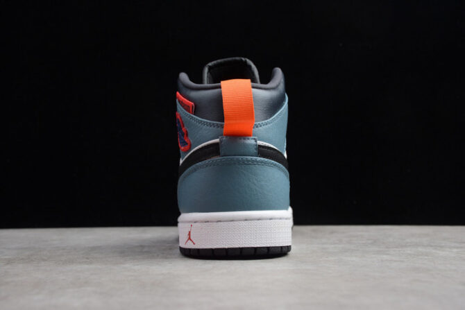 Facetasm x Jordan 1 Mid Fearless Blue White CU2802-100 - Image 3