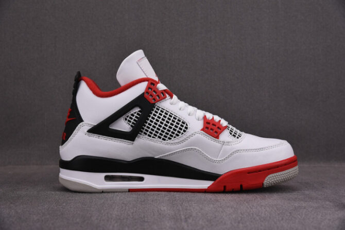 Air Jordan 4 Retro Fire Red (2020) DC7770-160 - Image 4