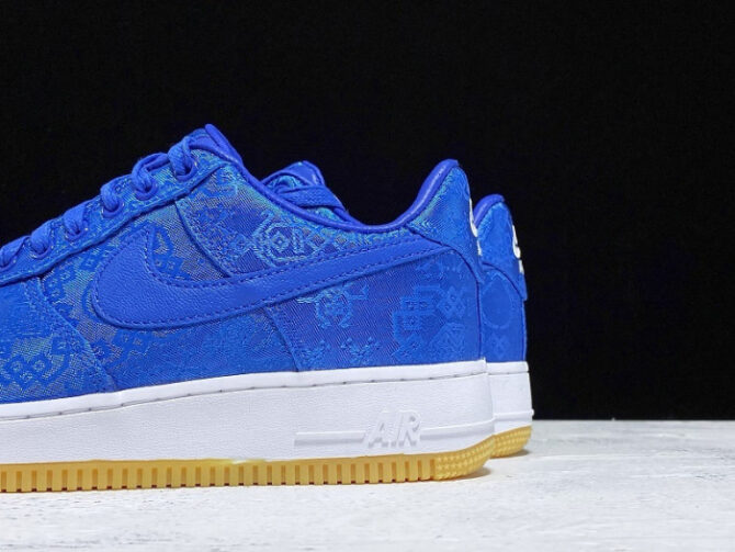 The Clot x Nike Air Force 1 Low in Game Royal CJ5290-400 - Image 5