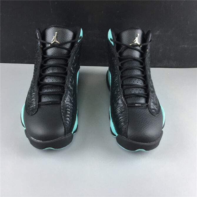 AIR JORDAN 13 RETRO BLACK ISLAND GREEN 414571-030 - Image 8