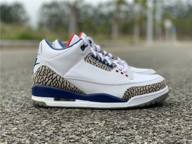 AIR JORDAN 3 RETRO TRUE BLUE NIKE AIR FIRST LOOK 854262-106 - Image 4