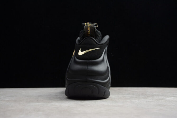 Air Foamposite Pro Black Metallic Gold 624041-009 - Image 5