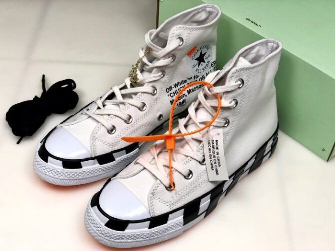 O-W X Converse 2.0 White/Black 163892C - Image 9