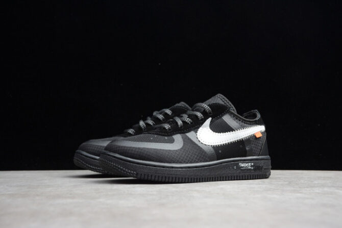 Air Force 1 Low O-W Black (TD) BV0853-001 - Image 10