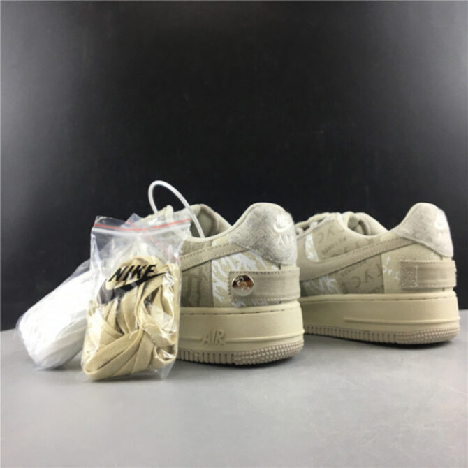 NIKE AIR FORCE 1 x Travis Scott White Grey CN2405-902 - Image 5