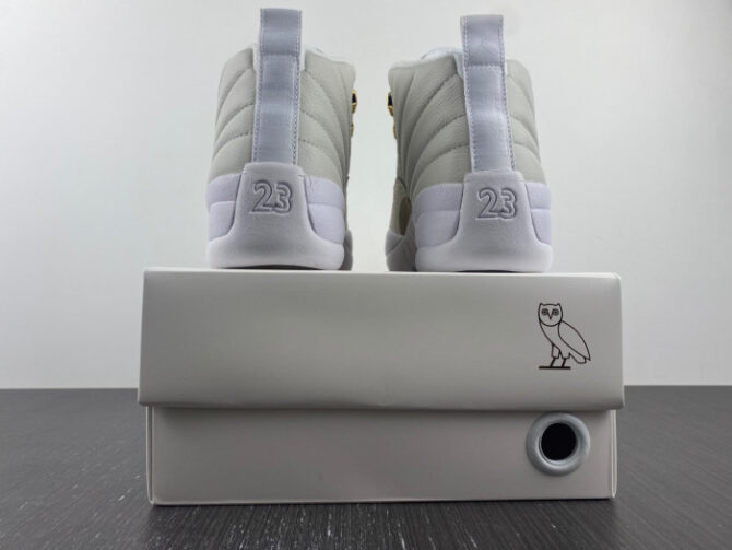 Jordan 12 Retro OVO White 873864-102 - Image 3