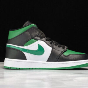 Jordan 1 Mid Green Toe 554724-067