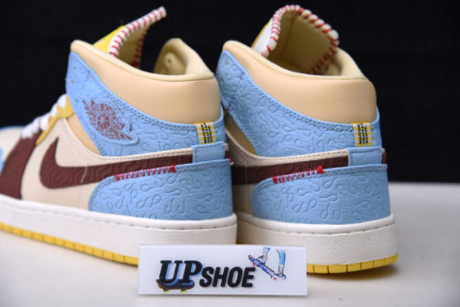 Maison Chateau Rouge x Air Jordan 1 High Mid Fearless CU2803-200 - Image 7