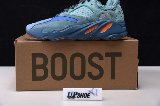 Yeezy Boost 700 Sea Blue Orange Dark Grey GZ2002 - Image 6