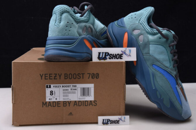 Yeezy Boost 700 Sea Blue Orange Dark Grey GZ2002 - Image 5