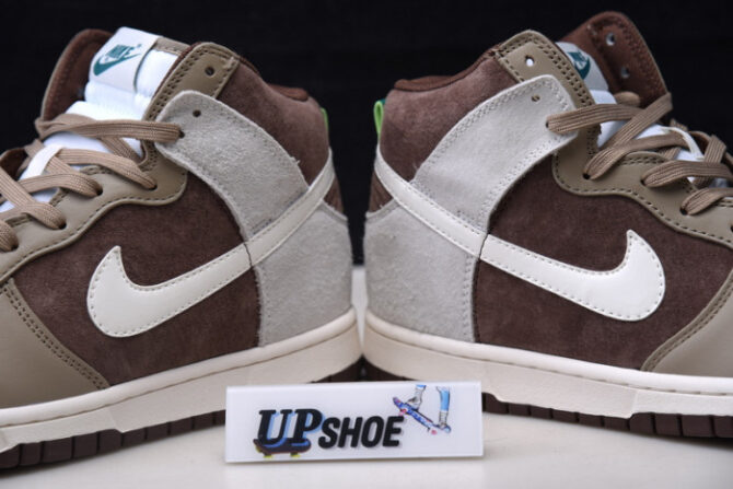 Nike Dunk High Light Chocolate DH5348-100 - Image 7