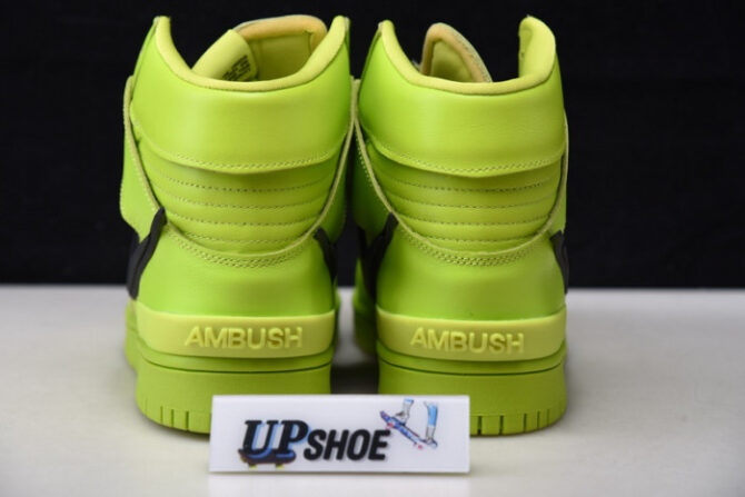 Nike Dunk High AMBUSH Flash Lime CU7544-300 - Image 5