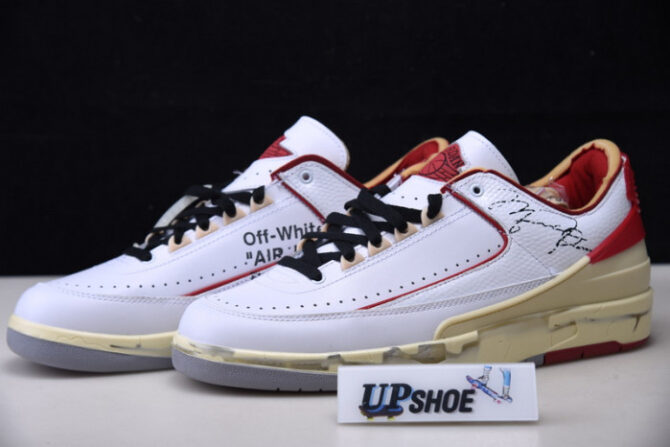 Air Jordan 2 Retro Low SP O-W White Red DJ4375-106