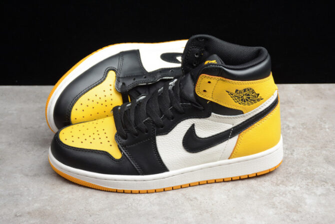 Air Jordan 1 Retro High OG 'Yellow Toe' AR1020-700 - Image 6